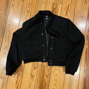 Kut from the Kloth Black Bomber Jacket
